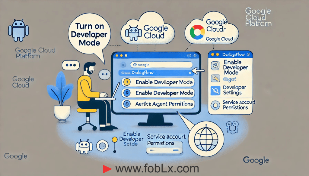 How To Turn On Developer Mode In Dialogflow (Google Cloud)