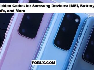 Codes For Samsung Devices