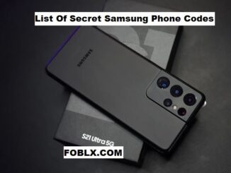 List Of Secret Samsung Phone Codes