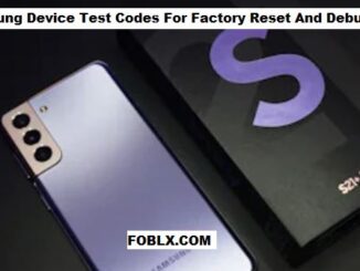 Samsung Device Test Codes For Factory Reset And Debugging